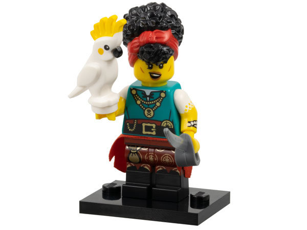 Pirate Quartermaster, Series 27 (Complete Set with Stand and Accessories)