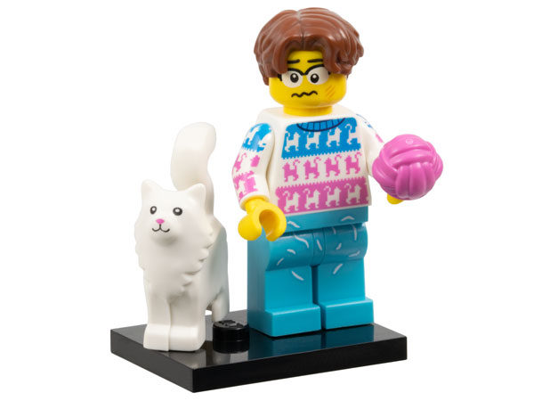 Cat Lover, Series 27 (Complete Set with Stand and Accessories)