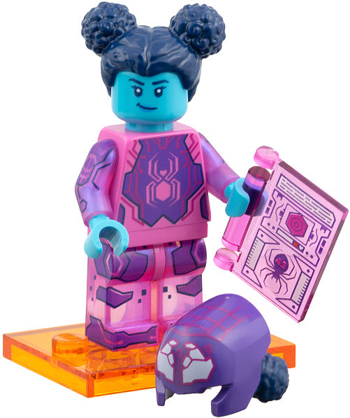 Margo Kess / Spider-Byte, Spider-Man Across the Spider-Verse (Complete Set with Stand and Accessories)