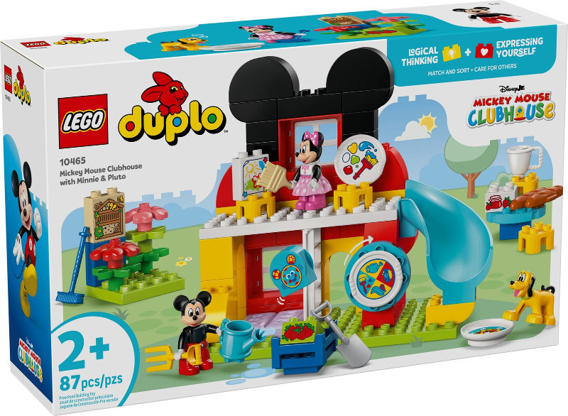 Casa do Mickey Mouse com Minnie e Pluto