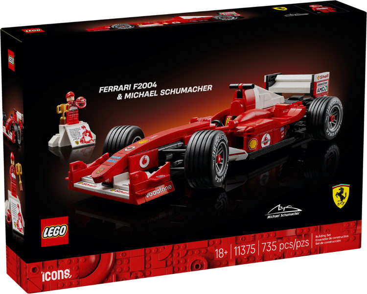 Ferrari F2004 e Michael Schumacher