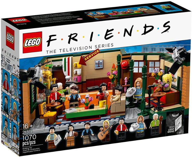 Friends 21319 - Central Perk Caixa Amassada Bags Lacradas