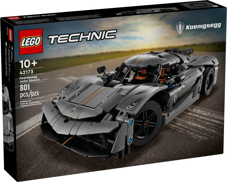 Hipercarro Koenigsegg Jesko Absolut Cinza