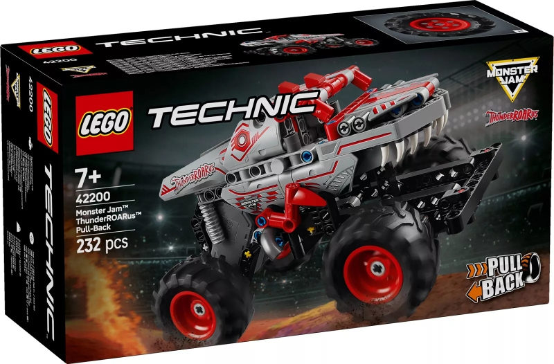 Monster Jam™ ThunderROARus™ de Puxar