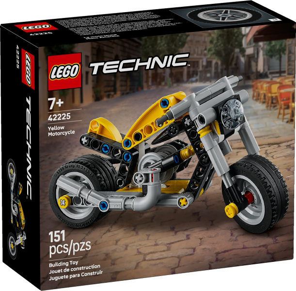 Motocicleta Amarela