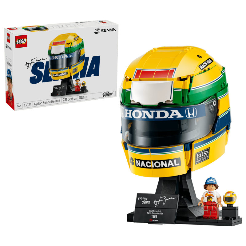 Capacete do Ayrton Senna
