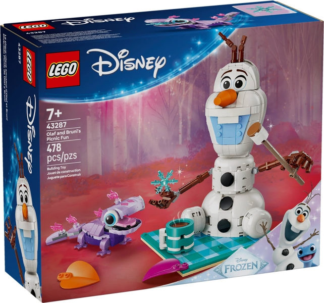 Piquenique Divertido com Olaf e Bruni