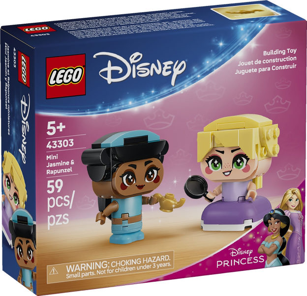 Mini Jasmine e Rapunzel