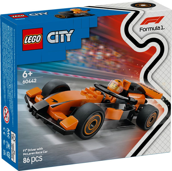 Piloto de F1 com Carro de Corrida McLaren