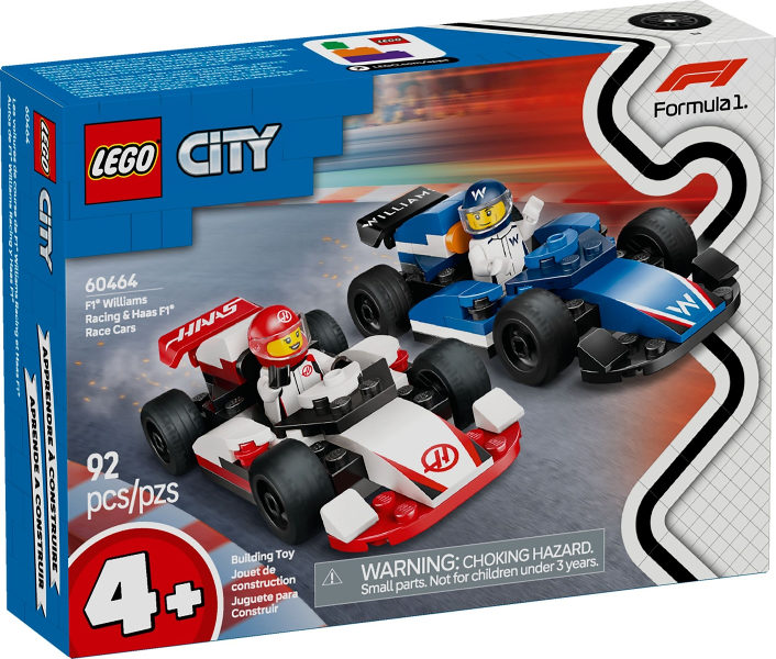 Carros de Corrida F1 da Williams Racing e Haas F1