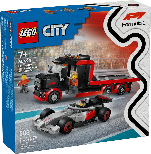 Caminhão de Exibição F1® com Carro de Corrida Audi F1®