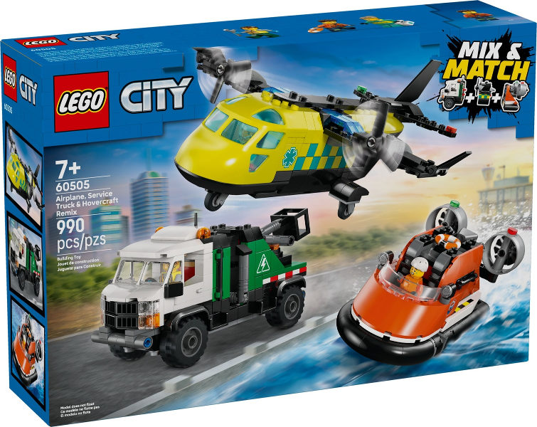 Remix de Avião, Caminhão-reboque e Hovercraft