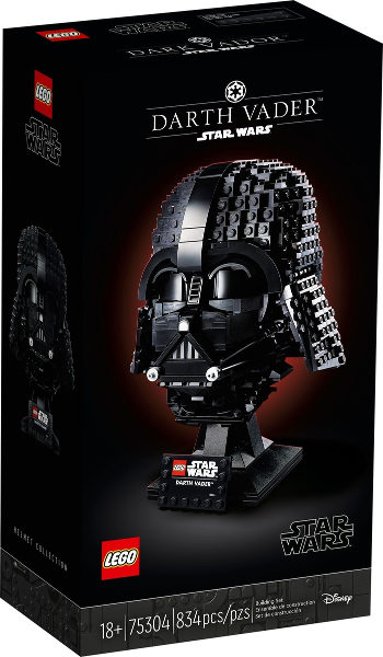 Darth Vader Helmet Lacrado Caixa Amassada