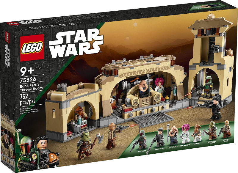 Boba Fett's Throne Room BAGS LACRADAS, CAIXA AVARIADA