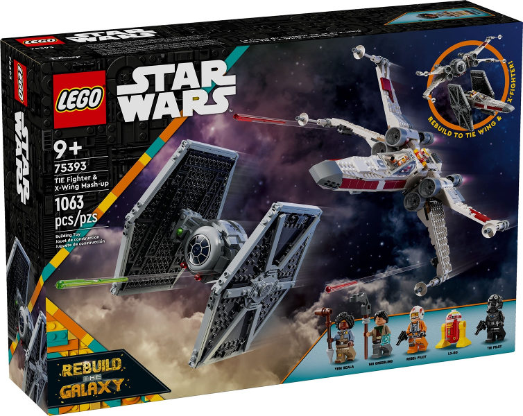 Mistura de TIE Fighter e X-Wing