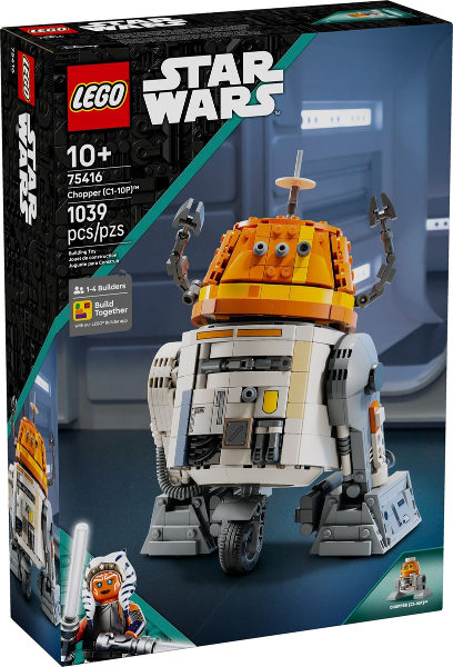 Droide astromecânico Ahsoka Chopper Caixa Aberta Bags Lacradas