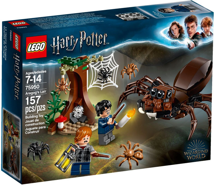 Lego Harry Potter O Covil De Aragogue Na Floresta