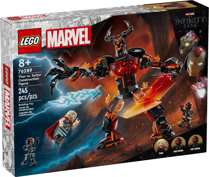 Figura de Construção Thor vs. Surtur