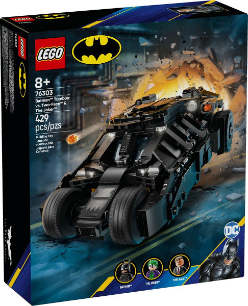Tumbler do Batman™ vs. Duas Caras™ e o Coringa™