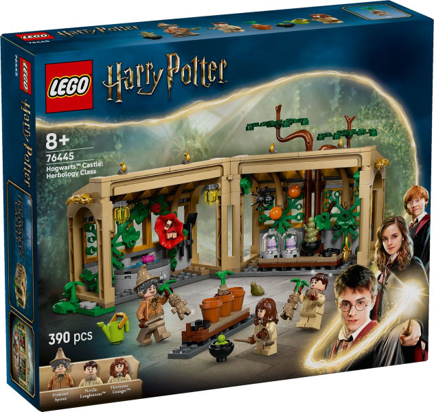 O Castelo de Hogwarts: Aula de Herbologia