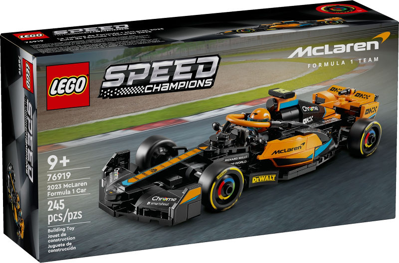 Carro de corrida de Fórmula 1 da McLaren 2023