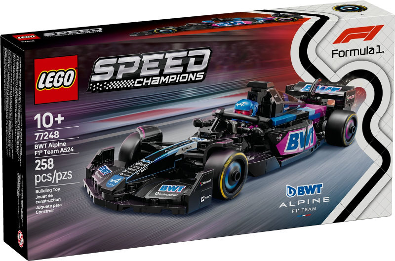 Carro de corrida BWT Alpine F1 Team A524