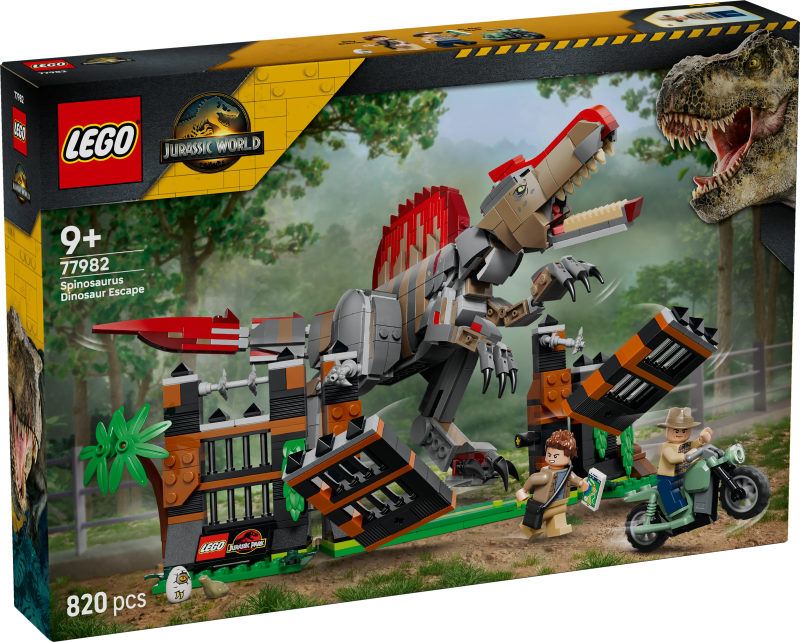 Fuga do Dinossauro Espinossauro
